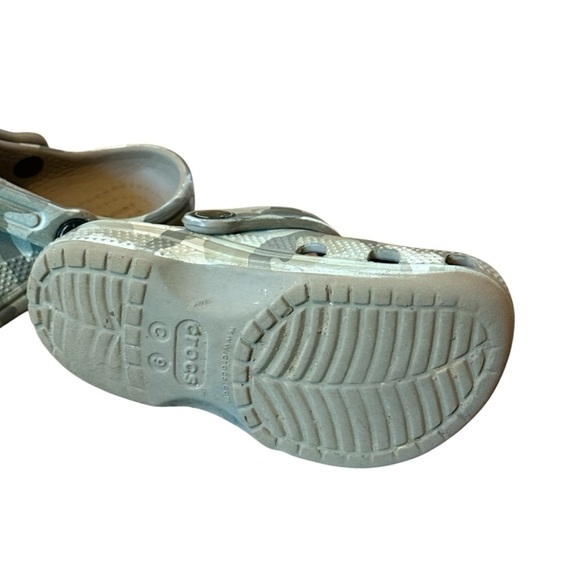Kids Camo CROCS C9 Green Slip On Clogs Toddler Childrens Hunting Child - Picture 6 of 7
